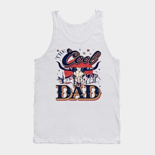 1pc Cowboy Dad Iron-on Heat Transfer Patch, Polyester Thermal Tank Top